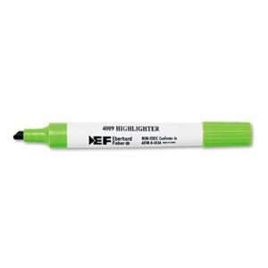  4009 Highlighter   Chisel Tip, Green Ink, 12/pack(sold in 