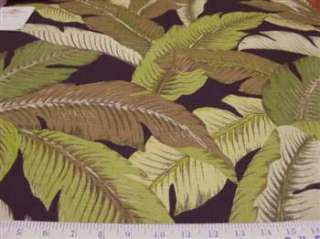 Fabric Tommy Bahama Indoor/Outdoor Swaying Palms Coal TB49  