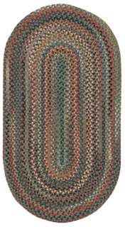 Capel Sherwood Forest Wool Braided Rug #225 Sage  