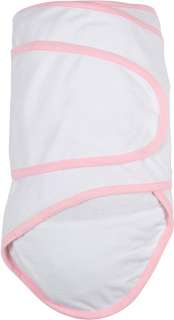 Miracle Blanket Colic Baby Swaddling White Pink New  