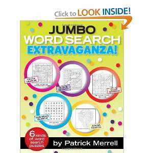    Jumbo Word Search Extravaganza [Paperback] Patrick Merrell Books