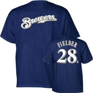   Prince Fielder Brewers MLB Prostyle Player T Shirt