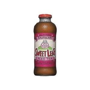 Sweet Leaf Tea Raspberry Tea Bottle,16 ounces pack of 12  