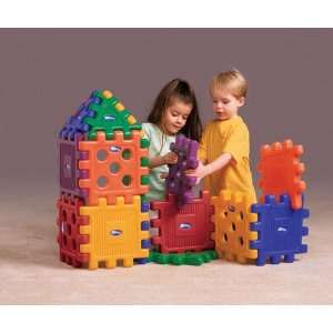  Grid Blocks 16 Pcs Building Set by CarePlay Toys & Games
