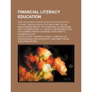  Financial literacy education what do students need to 