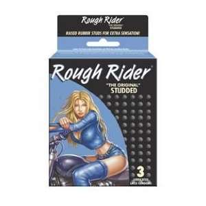  Contempo Rough Rider Studded 3 Pack   Retail Box Health 