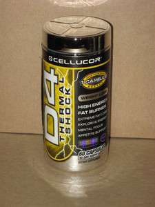 Cellucor D4 Thermal Shock   60 caps  