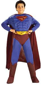 Superman Returns Muscle Child Deluxe Costume Medium Rubies 882302 