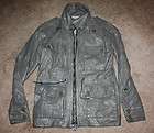   Tags 350 00 Superdry Black Sheep Leather Rusty Man Jacket Size Large