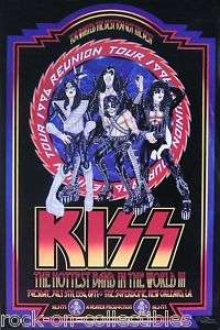 KISS 1996 SUPERDOME NEW ORLEANS CONCERT POSTER S/N  