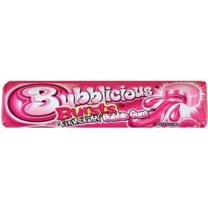 Bubbilicious Bursts Thunderin Bubble Gum   12 Pack  