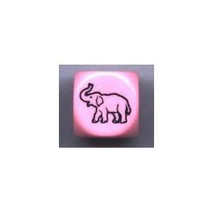  Elephant Die   Pink   16mm   D6 