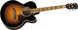Gibson J 165 EC Maple Acoustic Electric Guitar Vintage Sunburst  