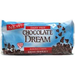 Dark Chocolate Dream Semi Sweet Chocolate Chips, 10 Ounce (Pack of 12)