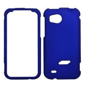  HTC Vigor Rubberized Hard Case Cover   Blue + Screen 