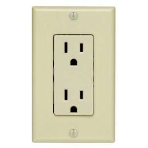   each Leviton Decora Duplex Receptacle With Wall Plate (C21 05675 00I