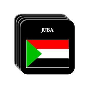  Sudan   JUBA Set of 4 Mini Mousepad Coasters Everything 