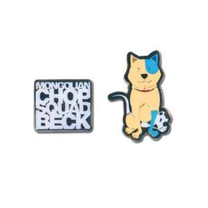  Beck Mongolian Chop Squad Icon & Beck Dog Pin Set Toys 