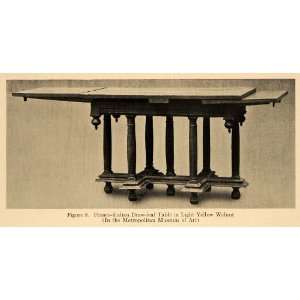  1919 Print Franco Italian Fold Table Metropolitan Art 