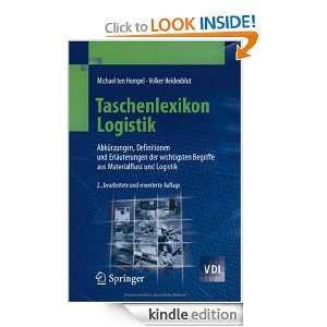   Begriffe aus Materialfluss und Logistik (VDI Buch) (German Edition
