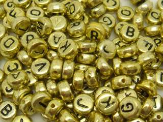 11 Kinds Loose Acrylic Number/Letter Beads   ASSORTED BSC  