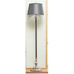  60 Contemporary Loren Floor Lamp with Hourglass Base 