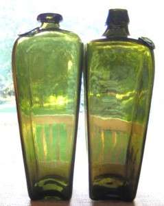 Case Gin Bottles with seals. ca. 1830  