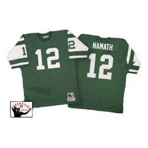  New York Jets Joe Namath 1968 Green Jersey   44 (L 