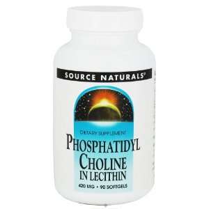  Source Naturals Phosphatidyl Choline 420mg 90 softgels 