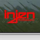 Injen Decal Car Truck Bumper Window Vinyl Sticker