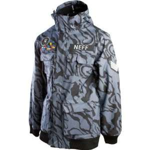  Neff General Elite Softshell Jacket   Mens Grey, M 