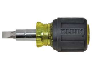 Klein Tools 32561 Stubby Multi Bit Screw/Nut Driver  