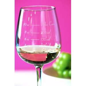 Caloric Cuvée® Calorie Counting Wine Glass  Kitchen 