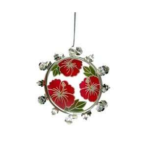  Metal Christmas Wreath / Hibiscus