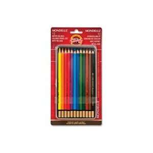  KOHFA372212BC Koh I Noor Mondeluz Pencils, 12 Set 
