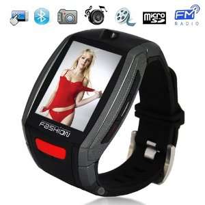   Touch Screen Quad band Bluetooth Watch Phone with Camera  Mp4 Ebook