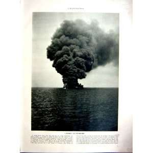  Petrol Explosion Campeador Ship University Rome 1937