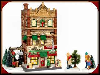 Miller & Sons Hardware *flaw Christmas In The City Dept. 56 CIC D56 