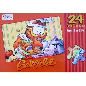  Garfield 24pc. Puzzle Chef Garfield Toys & Games