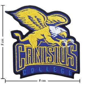  Canisius Golden Griffins Logo Embroidered Iron on Patches 