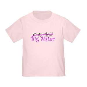  Big Sister Strikethrough Toddler T shirt   Size 3T Baby