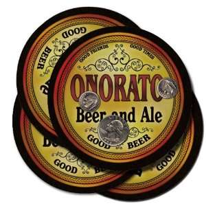  Onorato Beer and Ale Coaster Set