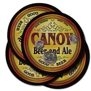  Canoy Beer and Ale Coaster Set