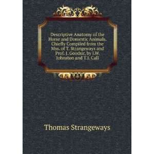   Strangeways and Prof. J. Goodsir, by J.W. Johnston and T.J. Call