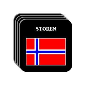  Norway   STOREN Set of 4 Mini Mousepad Coasters 