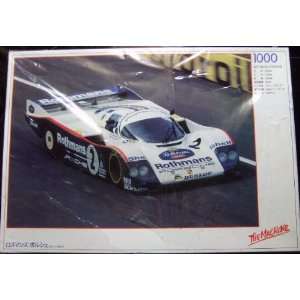  Rothmans Porsche (Porsche 962C) 1000 Piece Puzzle Toys 