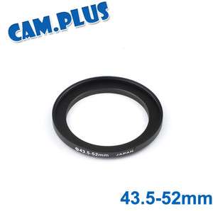 43.5 52mm 43.5MM to 52MM Step Up Ring Lens Filter Adapter Ring 