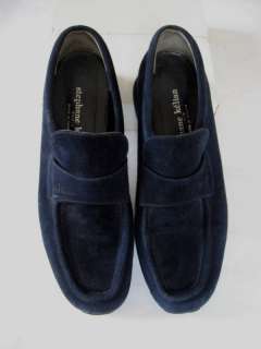 Womens Stephane Kelian Blue Suede Oxford Shoes 11  