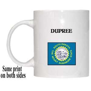    US State Flag   DUPREE, South Dakota (SD) Mug 