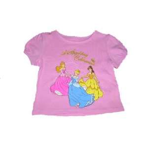  Disney Princess Infant Short Sleeve Shirt 12 M Everything 